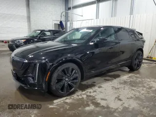 2024 Cadillac LYRIQ Sport z VIN 1GYKPWRL5RZ139306, wystawiony jako Copart lot #41777875 z przebiegiem 3 387 mil mil oraz Szkoda całkowita • Salvage title. Historia ofert i sprzedaży dostępna na DreamBid. Obrazek 1.
