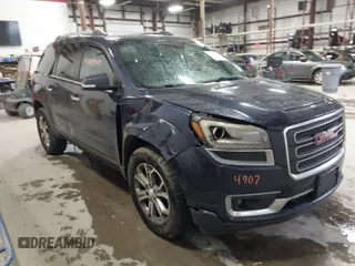 2015 GMC Acadia SLT with VIN 1GKKVRKDXFJ133905, listed as a IAAI auction lot 41514907 with 166,845 mi miles. Bid and sale history available at carsss.com. Image 1.