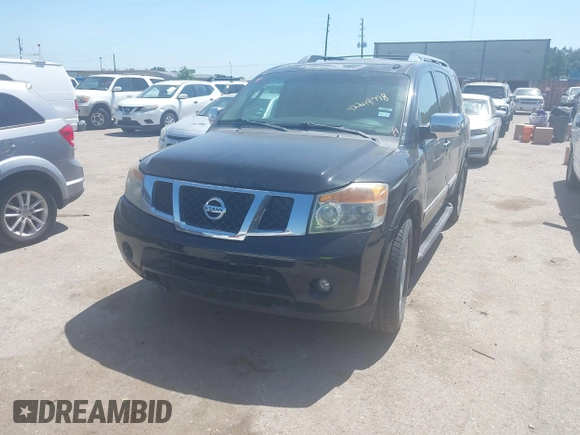 2011 Nissan Armada SV z VIN 5N1AA0ND6BN623511, wystawiony jako IAAI lot #42248998 z przebiegiem 174 878 mil mil oraz . Historia ofert i sprzedaży dostępna na DreamBid. Obrazek 2.