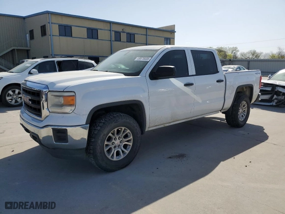 2014 GMC Sierra 1500 with VIN 3GTU2TEC7EG402083, listed as a Copart auction lot 49875035 with 268,358 mi miles and Salvage Title. Bid and sale history available at carsss.com. Image 1.