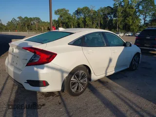 2017 Honda Civic Sedan EX-L with VIN 19XFC1F75HE032229, listed as a IAAI auction lot 41456959 with 137,386 mi miles. Bid and sale history available at carsss.com. Image 4.