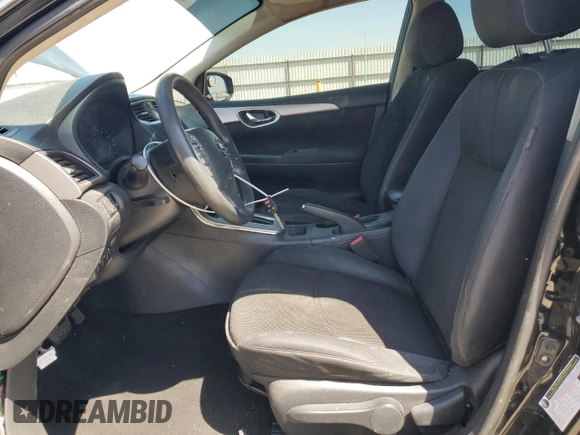 2015 Nissan Sentra S with VIN 3N1AB7AP3FY285913, listed as a Copart auction lot 53899245 with 153,164 mi miles and Salvage Title. Bid and sale history available at carsss.com. Image 7.