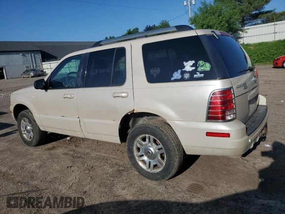 2005 Mercury Mountaineer Convenience with VIN 4M2DU86WX5ZJ31062, listed as a Copart auction lot 61642825 with 217,865 mi miles and Clean title. Bid and sale history available at DreamBid. Image 2.