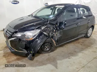2024 Mitsubishi Mirage ES z VIN ML32AUHJ4RH032719, wystawiony jako Copart lot #58438855 z przebiegiem Nie podano mil oraz Czysty tytuł • Clean title. Historia ofert i sprzedaży dostępna na DreamBid. Obrazek 1.