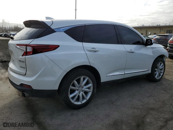 2021 Acura RDX with VIN 5J8TC2H33ML006749, listed as a Copart auction lot 48405345 with 72,698 mi miles and Salvage Title. Bid and sale history available at carsss.com. Image 3.
