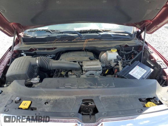 2019 Ram 1500 Big Horn z VIN 1C6RREBT3KN639486, wystawiony jako Copart lot #64940864 z przebiegiem 63 879 mil mil oraz Szkoda całkowita • Salvage title. Historia ofert i sprzedaży dostępna na DreamBid. Obrazek 12.