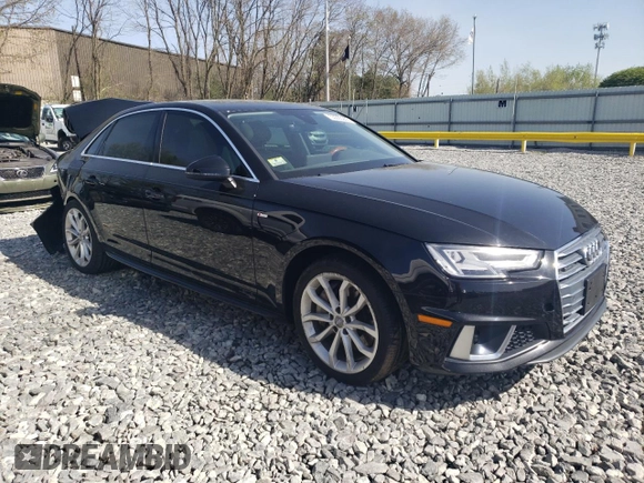 2019 Audi A4 Premium Plus с VIN WAUENAF45KA040057, выставлен на аукционе Copart как лот 55023265 с пробегом 41 800 миль миль и На запчасти • Non repairable. История ставок и продаж доступна на DreamBid. Изображение 4.