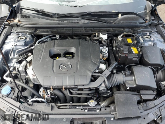 2023 Mazda 3 S Carbon Edition with VIN JM1BPBLM3P1618402, listed as a Copart auction lot 73179284 with 7,318 mi miles and Salvage title. Bid and sale history available at DreamBid. Image 11.