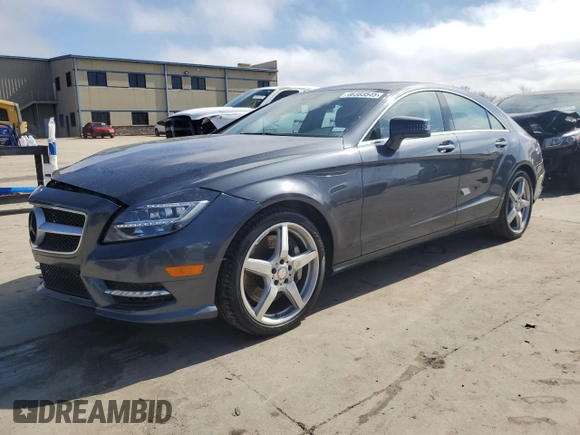 2013 Mercedes-Benz CLS 550 z VIN WDDLJ7DB9DA065966, wystawiony jako Copart lot #46363545 z przebiegiem 54 850 mil mil oraz Szkoda całkowita • Salvage title. Historia ofert i sprzedaży dostępna na DreamBid. Obrazek 1.