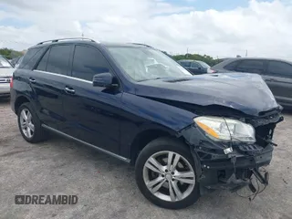 2015 Mercedes-Benz M 350 with VIN 4JGDA5JB2FA566851, listed as a IAAI auction lot 41968792 with 104,133 mi miles and . Bid and sale history available at DreamBid. Image 1.