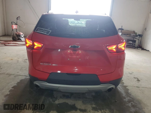 2020 Chevrolet Blazer LT with VIN 3GNKBHRS4LS540266, listed as a Copart auction lot 54677465 with 134,523 mi miles and Salvage title. Bid and sale history available at DreamBid. Image 6.