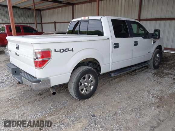 2013 Ford F-150 XL with VIN 1FTFW1ET6DFA64726, listed as a IAAI auction lot 42452184 with 266,171 mi miles and . Bid and sale history available at DreamBid. Image 4.