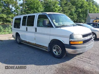 2003 Chevrolet Express Cargo YF7 Upfitter with VIN 1GBFG15T431189253, listed as a IAAI auction lot 42524935 with 258,211 mi miles and . Bid and sale history available at DreamBid. Image 1.