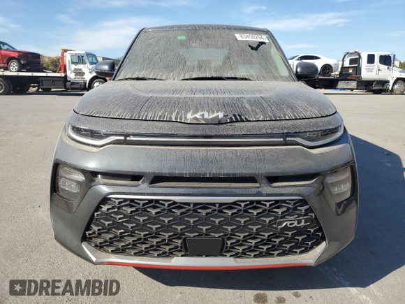 2022 Kia Soul Turbo with VIN KNDJ53AF2N7800856, listed as a Copart auction lot 83458294 with 18,567 mi miles and Non Repairable. Bid and sale history available at carsss.com. Image 5.