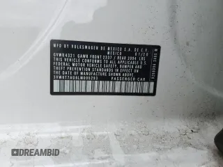 2020 Volkswagen GTI S z VIN 3VW6T7AU6LM005293, wystawiony jako Copart lot #57875415 z przebiegiem 64 706 mil mil oraz Szkoda całkowita • Salvage title. Historia ofert i sprzedaży dostępna na DreamBid. Obrazek 13.