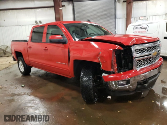 2015 Chevrolet Silverado 1500 LT with VIN 3GCUKREC7FG197613, listed as a Copart auction lot 42990495 with 190,846 mi miles and Clean Title. Bid and sale history available at carsss.com. Image 4.