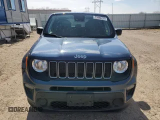 2023 Jeep Renegade Latitude with VIN ZACNJDB12PPP72954, listed as a Copart auction lot 54257005 with 25,320 mi miles and Clean Title. Bid and sale history available at carsss.com. Image 5.