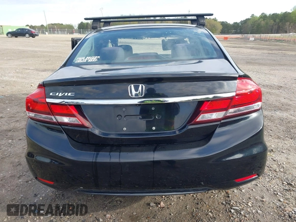 2014 Honda Civic Sedan EX with VIN 19XFB2F82EE082888, listed as a IAAI auction lot 41911732 with 183,450 mi miles. Bid and sale history available at carsss.com. Image 16.