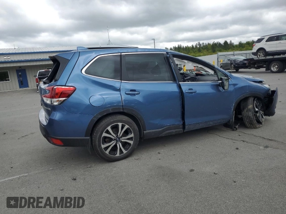 2023 Subaru Forester Limited with VIN JF2SKAPC0PH548604, listed as a Copart auction lot 57770975 with Not provided miles and Salvage title. Bid and sale history available at DreamBid. Image 3.