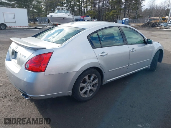 2008 Nissan Maxima 3.5 SL with VIN 1N4BA41E38C819947, listed as a IAAI auction lot 41714376 with 240,824 mi miles. Bid and sale history available at carsss.com. Image 4.
