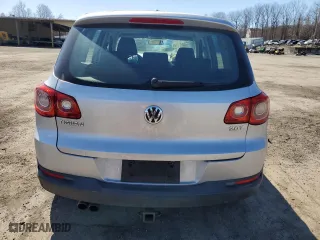 2009 Volkswagen Tiguan S with VIN WVGAV75N09W001061, listed as a Copart auction lot 50804265 with 0 mi miles and Salvage Title. Bid and sale history available at carsss.com. Image 6.
