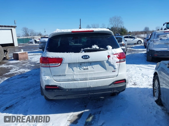2017 Kia Sorento LX with VIN 5XYPG4A33HG268217, listed as a IAAI auction lot 41595753 with 1 mi miles. Bid and sale history available at carsss.com. Image 16.