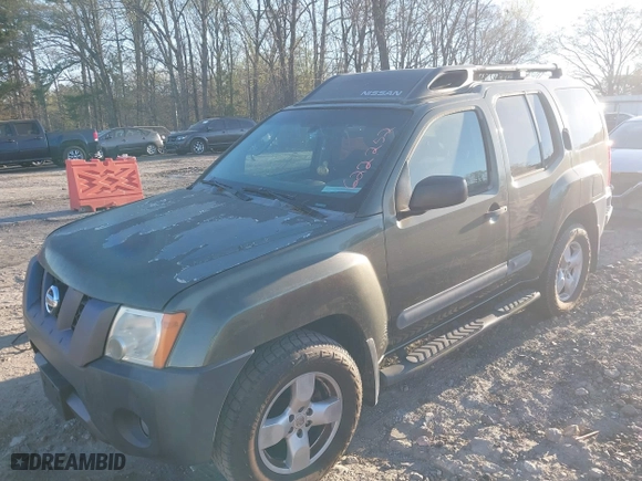 2005 Nissan Xterra S with VIN 5N1AN08W15C622252, listed as a IAAI auction lot 41884375 with 1 mi miles. Bid and sale history available at carsss.com. Image 2.