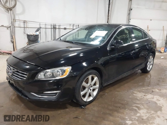 2016 Volvo S60 T5 Drive-E Premier with VIN YV126MFK9G2405922, listed as a IAAI auction lot 41559537 with 60,830 mi miles. Bid and sale history available at carsss.com. Image 17.