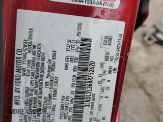 2011 Lincoln MKZ Hybrid with VIN 3LNDL2L36BR752620, listed as a Copart auction lot 40124264 with 136,624 mi miles and Salvage Title. Bid and sale history available at carsss.com. Image 12.