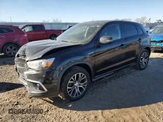 2017 Mitsubishi Outlander Sport ES 2.0 with VIN JA4AR3AU9HZ003851, listed as a Copart auction lot 46652185 with 80,775 mi miles and Salvage Title. Bid and sale history available at carsss.com. Image 1.