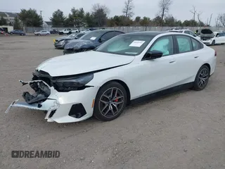 2024 BMW i5 M60 with VIN WBY43FK07RCP53740, listed as a IAAI auction lot 41639714 with 1,819 mi miles and . Bid and sale history available at DreamBid. Image 19.