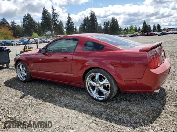 2008 Ford Mustang GT Deluxe с VIN 1ZVHT82H185189443, выставлен на аукционе Copart как лот 54793485 с пробегом 28 582 миль миль и Списание • Salvage title. История ставок и продаж доступна на DreamBid. Изображение 2.