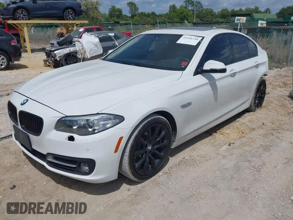 2016 BMW 5 Series 528i xDrive with VIN WBA5A7C59GG146169, listed as a IAAI auction lot 41941330 with 49,732 mi miles. Bid and sale history available at carsss.com. Image 18.