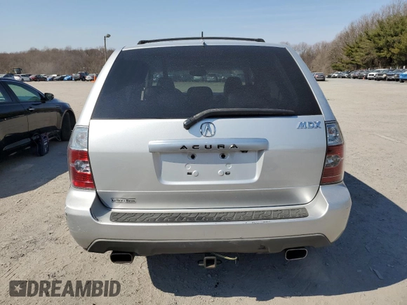 2006 Acura MDX Touring w/Navi with VIN 2HNYD18816H513649, listed as a Copart auction lot 48878295 with 212,351 mi miles and Salvage Title. Bid and sale history available at carsss.com. Image 6.