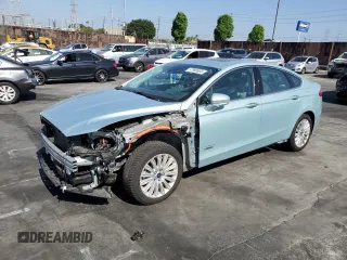 2014 Ford Fusion Titanium with VIN 3FA6P0SU8ER291723, listed as a Copart auction lot 57980685 with 66,254 mi miles and Salvage title. Bid and sale history available at DreamBid. Image 1.