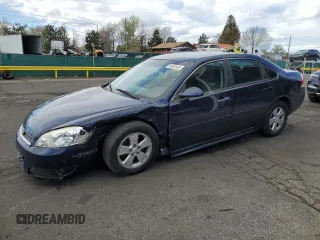 2011 Chevrolet Impala LT Fleet with VIN 2G1WG5EK5B1114850, listed as a Copart auction lot 54451665 with 193,643 mi miles and Non repairable. Bid and sale history available at DreamBid. Image 1.
