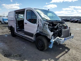 2023 Ford Transit Cargo with VIN 1FTBR1Y84PKA51644, listed as a Copart auction lot 54068155 with 12,978 mi miles and Clean Title. Bid and sale history available at DreamBid. Image 4.