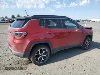 2025 Jeep Compass Limited with VIN 3C4NJDCN6ST546034, listed as a Copart auction lot 60867155 with 5,285 mi miles and Salvage title. Bid and sale history available at DreamBid. Image 3.