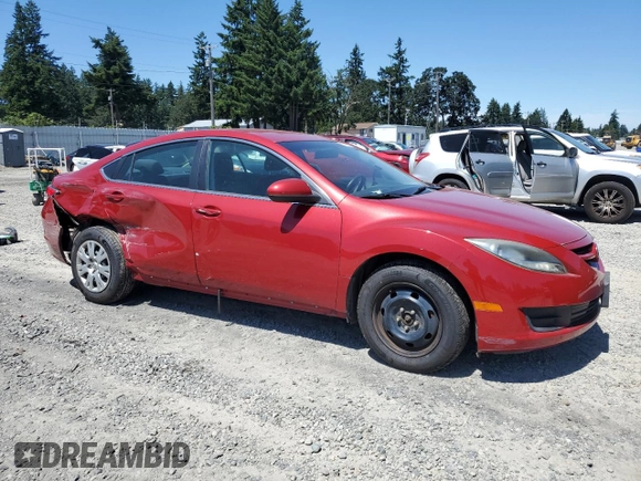 2011 Mazda 6 i Sport with VIN 1YVHZ8BH2B5M21969, listed as a Copart auction lot 63553225 with 101,461 mi miles and Salvage title. Bid and sale history available at DreamBid. Image 4.