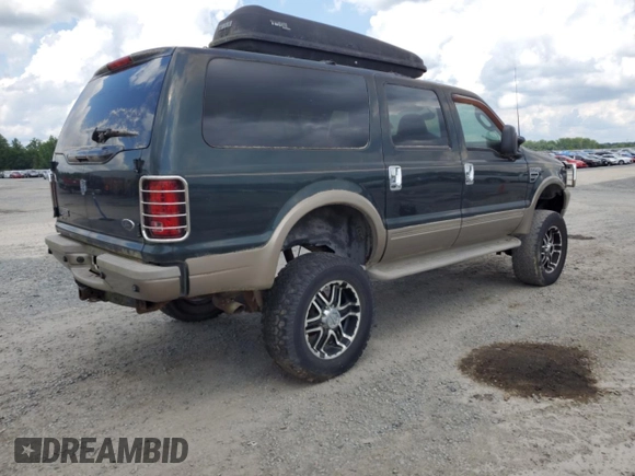 2003 Ford Excursion Eddie Bauer с VIN 1FMNU45S63EA15696, выставлен на аукционе Copart как лот 57557965 с пробегом 129 493 миль миль и Чистый • Clean title. История ставок и продаж доступна на DreamBid. Изображение 3.