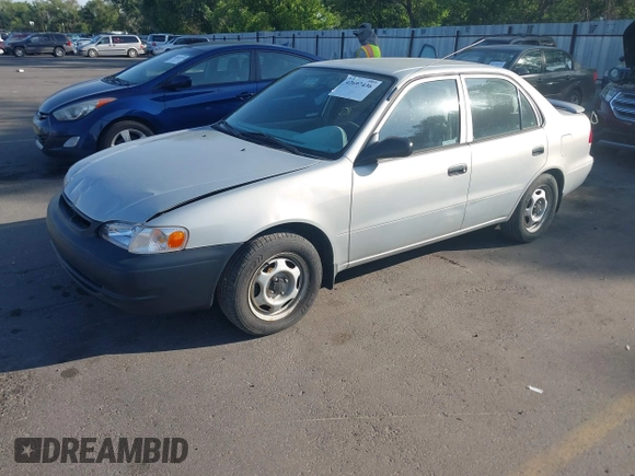 1999 Toyota Corolla VE with VIN 1NXBR12E5XZ240415, listed as a IAAI auction lot 42697436 with 125,377 mi miles and . Bid and sale history available at DreamBid. Image 2.