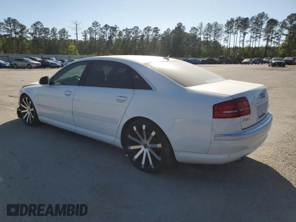 2009 Audi A8 4.2L z VIN WAUMV94E59N005253, wystawiony jako Copart lot #53341935 z przebiegiem 154 305 mil mil oraz Szkoda całkowita • Salvage title. Historia ofert i sprzedaży dostępna na DreamBid. Obrazek 2.