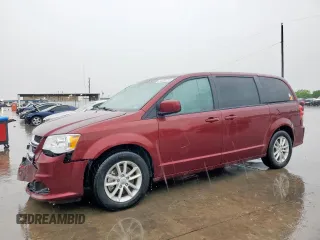 2020 Dodge Grand Caravan SE with VIN 2C4RDGBG4LR228379, listed as a Copart auction lot 54253775 with 55,971 mi miles and Salvage Title. Bid and sale history available at DreamBid. Image 1.