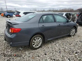 2010 Toyota Corolla with VIN 2T1BU4EE0AC525284, listed as a Copart auction lot 50712135 with 121,379 mi miles and Salvage Title. Bid and sale history available at carsss.com. Image 3.