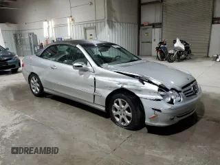 2004 Mercedes-Benz CLK 320 with VIN WDBTK65G74T031166, listed as a Copart auction lot 79882744 with 86,801 mi miles and Salvage Title. Bid and sale history available at DreamBid. Image 4.