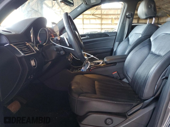 2017 Mercedes-Benz GLS 450 with VIN 4JGDF6EE8HA857966, listed as a Copart auction lot 48589635 with 82,496 mi miles and Salvage Title. Bid and sale history available at DreamBid. Image 7.