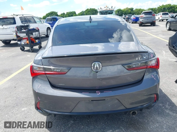 2019 Acura ILX w/Premium/A-Spec Pkg with VIN 19UDE2F8XKA003403, listed as a IAAI auction lot 40404184 with 68,680 mi miles. Bid and sale history available at carsss.com. Image 17.