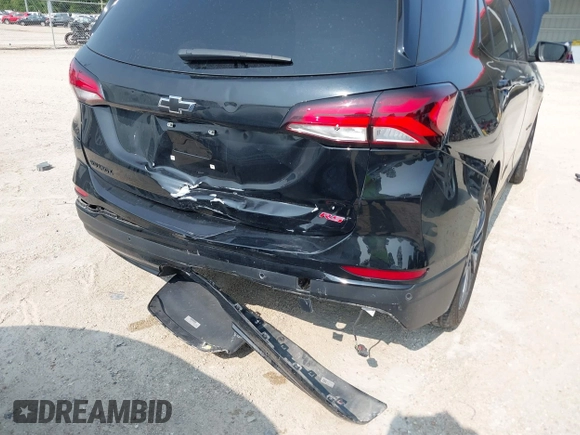 2024 Chevrolet Equinox RS with VIN 3GNAXMEG9RL252561, listed as a IAAI auction lot 42396701 with 18,773 mi miles and . Bid and sale history available at DreamBid. Image 6.