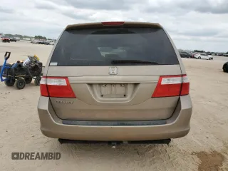 2007 Honda Odyssey EX-L with VIN 5FNRL38617B439728, listed as a Copart auction lot 53619595 with 116,735 mi miles and Salvage Title. Bid and sale history available at carsss.com. Image 6.