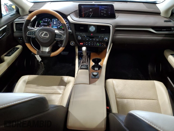 2018 Lexus RX 350 z VIN 2T2BZMCA9JC155000, wystawiony jako Copart lot #53899455 z przebiegiem 112 031 mil mil oraz Szkoda całkowita • Salvage title. Historia ofert i sprzedaży dostępna na DreamBid. Obrazek 8.